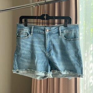 Pair of Judy Blue denim shorts. Size XL, great condition